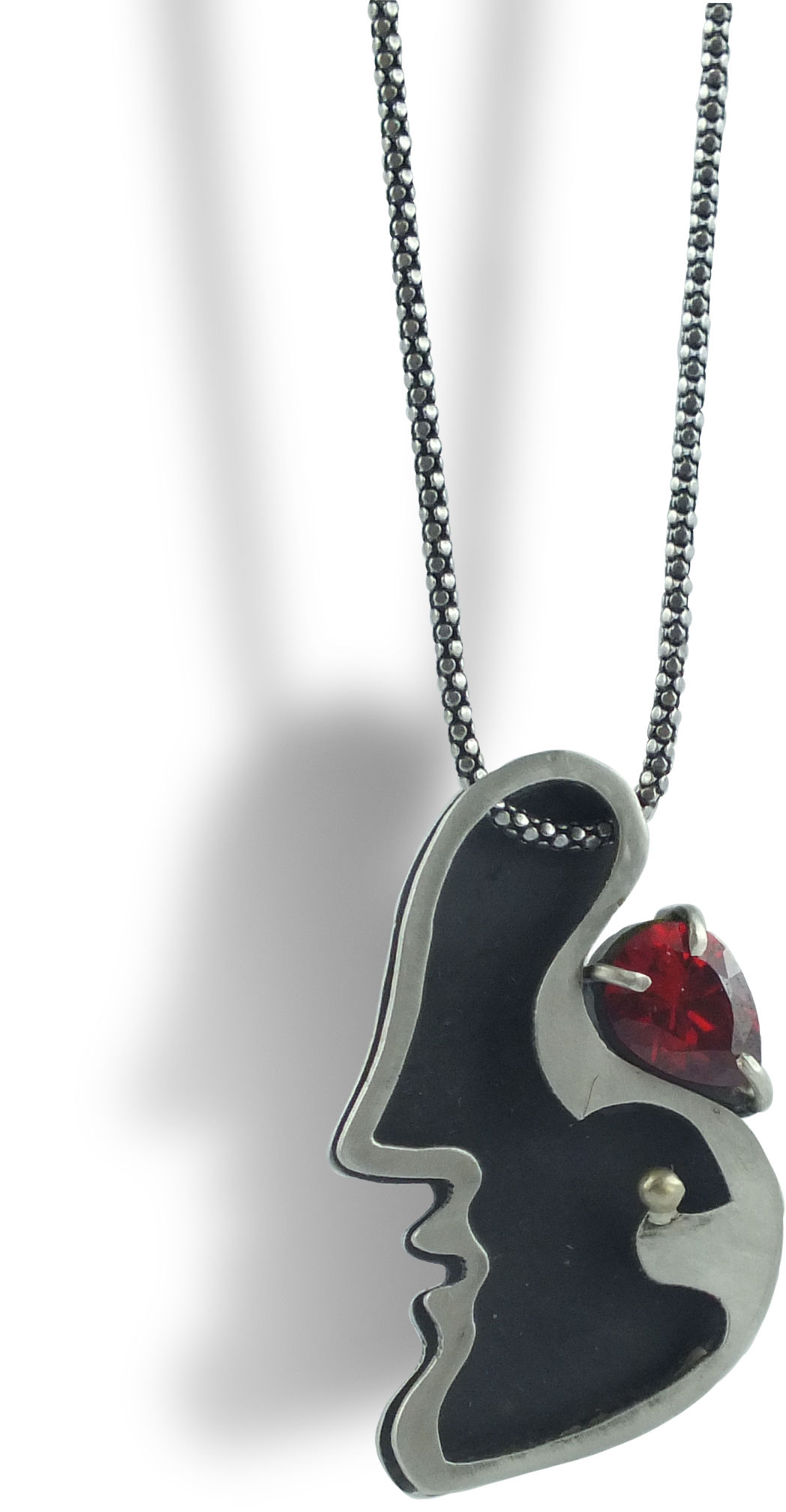 Conversion project jewelry - abstract ring inspired by Picasso's artistic style