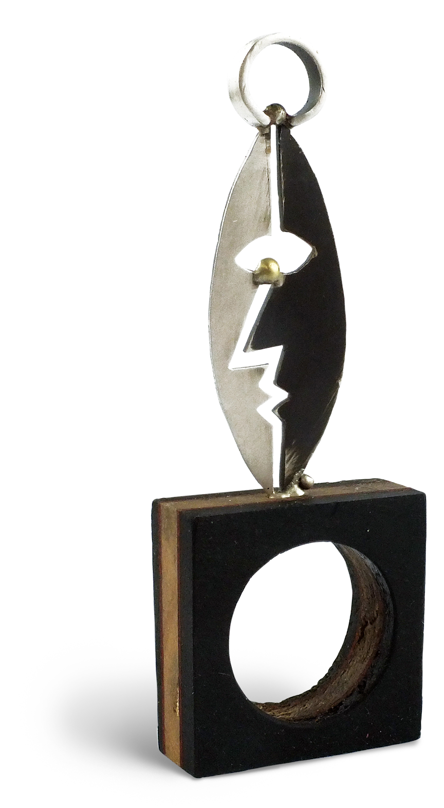 Conversion collection piece exploring Picasso's artistic techniques in jewelry